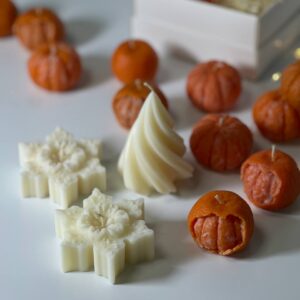 Свічка сніжинка