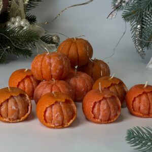 Свічка «Напівчищена мандаринка» LU&KO