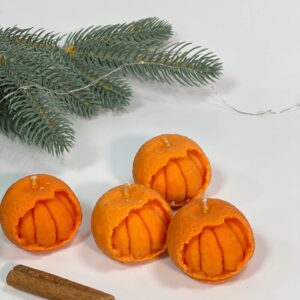 Свічка «Напівчищена мандаринка» LU&KO